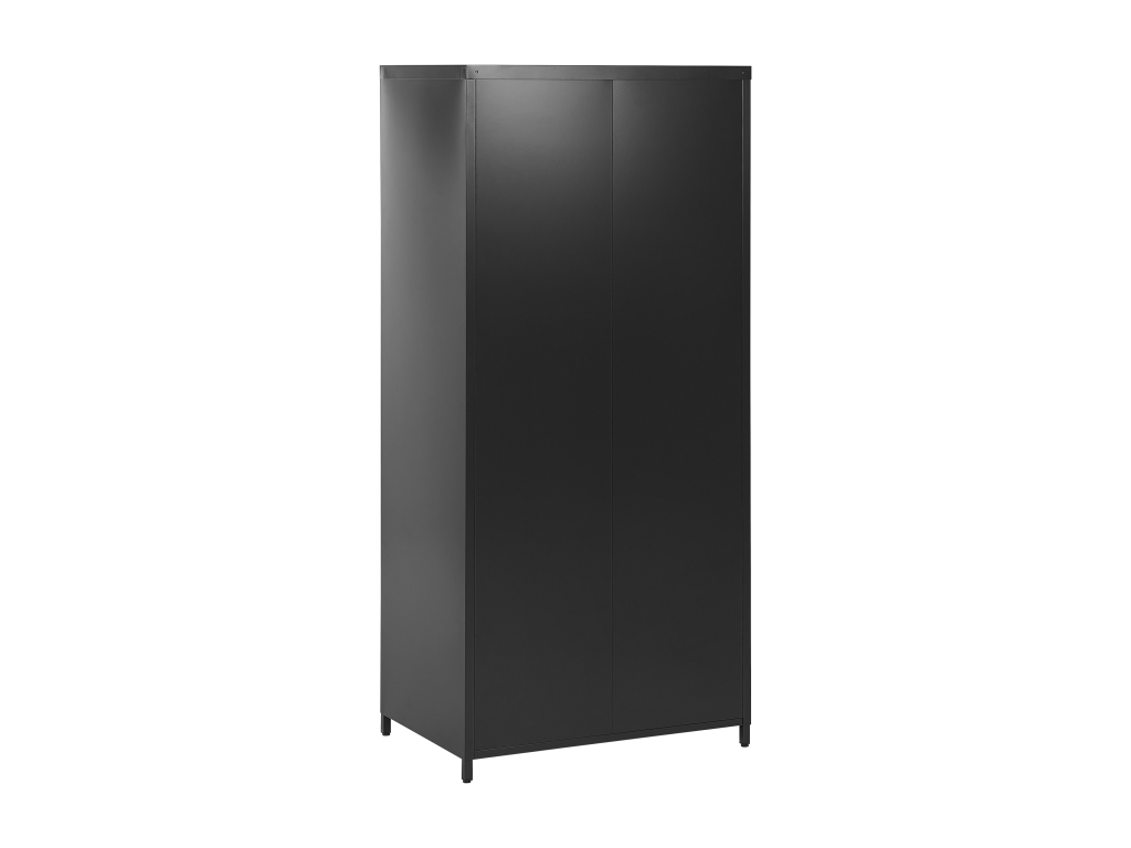Meublita Black Metal Storage Unit