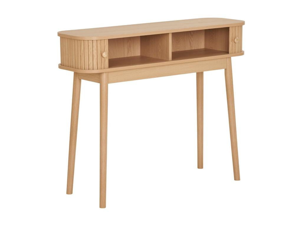Vertchez Console Table Brown 30x100x80.5 cm Vertchez