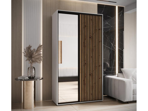 Meublita 2 Sliding Door Wardrobe 205.2/130/45 2 Doors White/Meublita