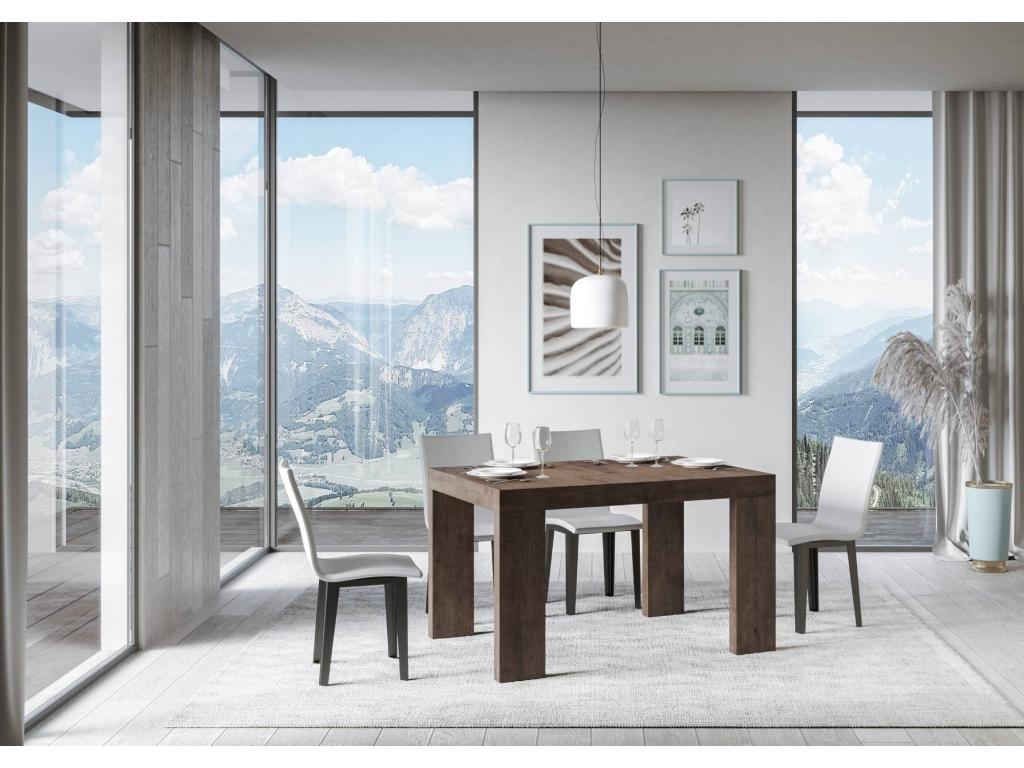 Roxell Walnut Extendable Table 90x140/244 cm