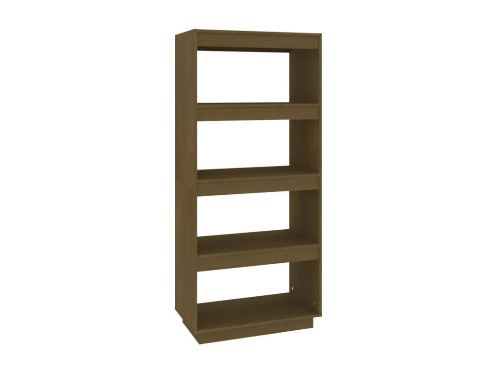 Bookshelf/Room Divider Honey Brown 60x35x135 cm Pine