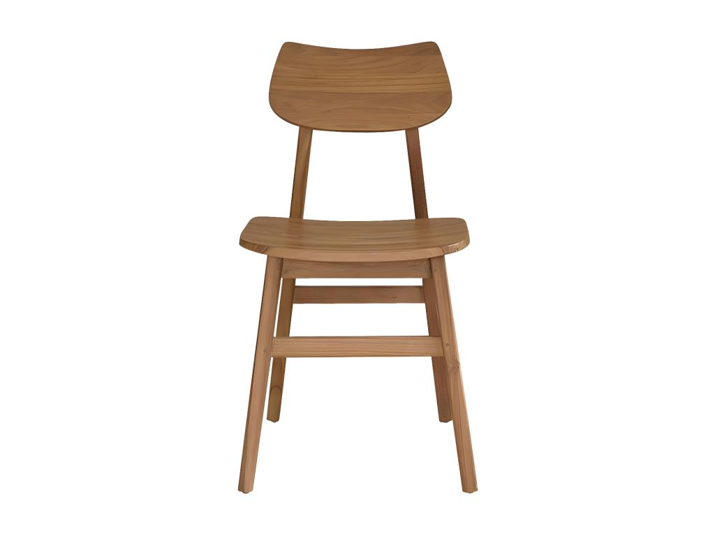 Solid teak chair