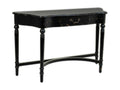 Wooden console table with 1 drawer, 125x42.5x78