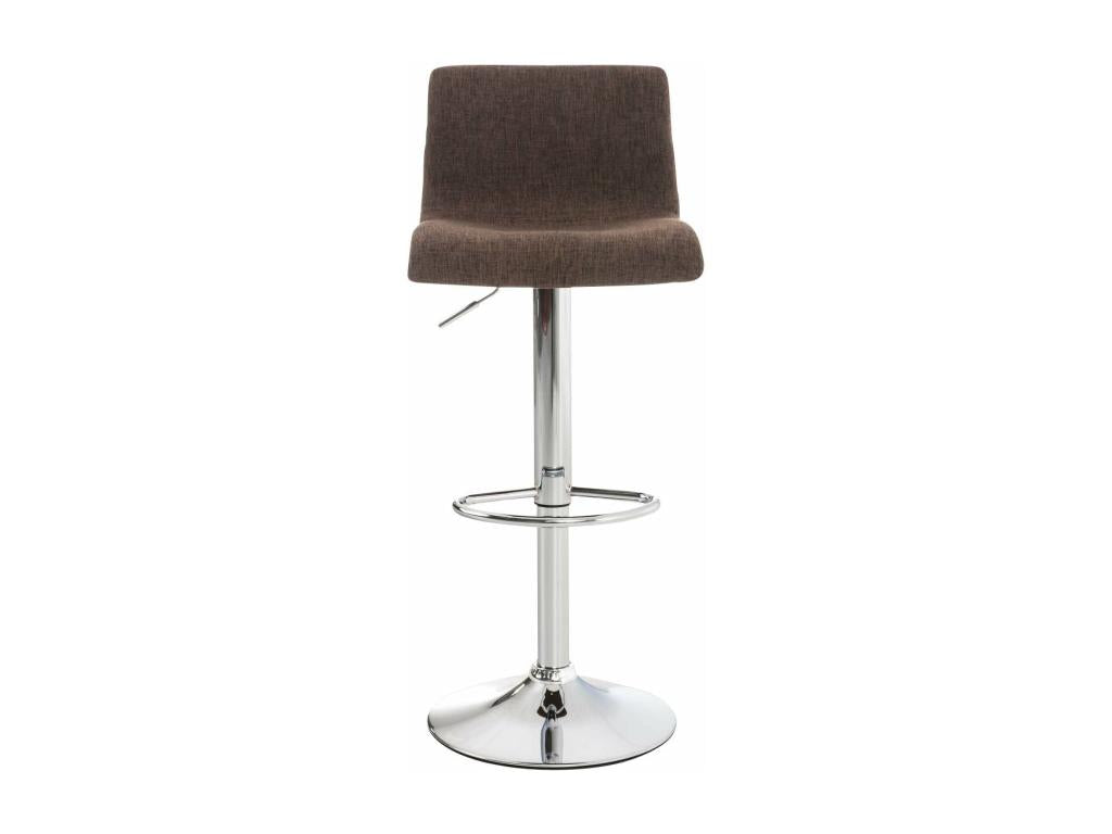 Bar stool with brown metal base, 39x36x84 cm, 10 0004965