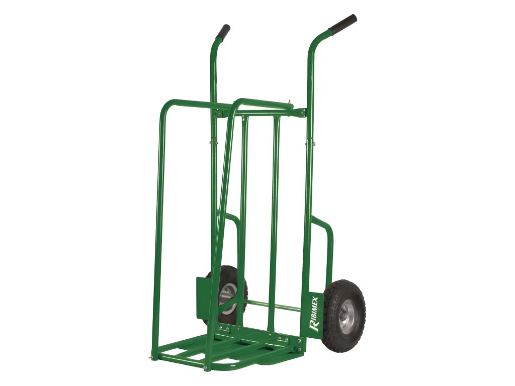 Log cart up to 250kg in lacquered steel