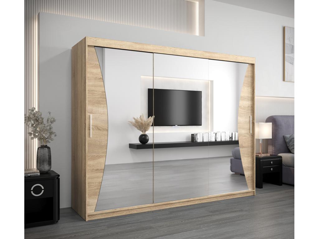 Vertchez Sliding Door Wardrobe 200/250/62 3 Doors