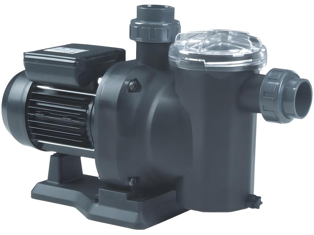 Meublita pool pump - 0.75 HP three-phase - 48.9x19.9x29.2 cm - Black