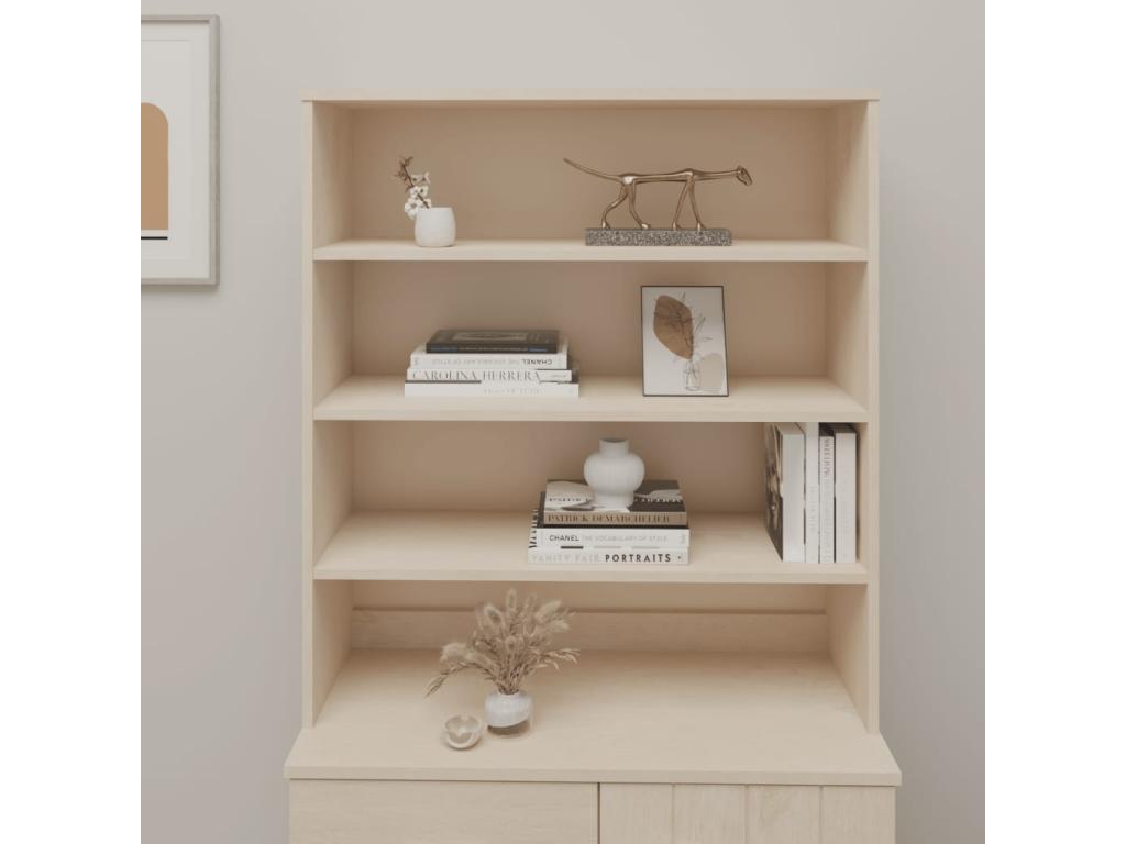 Meublita Honey Brown Buffet Top 90x30x100 cm Pine Wood