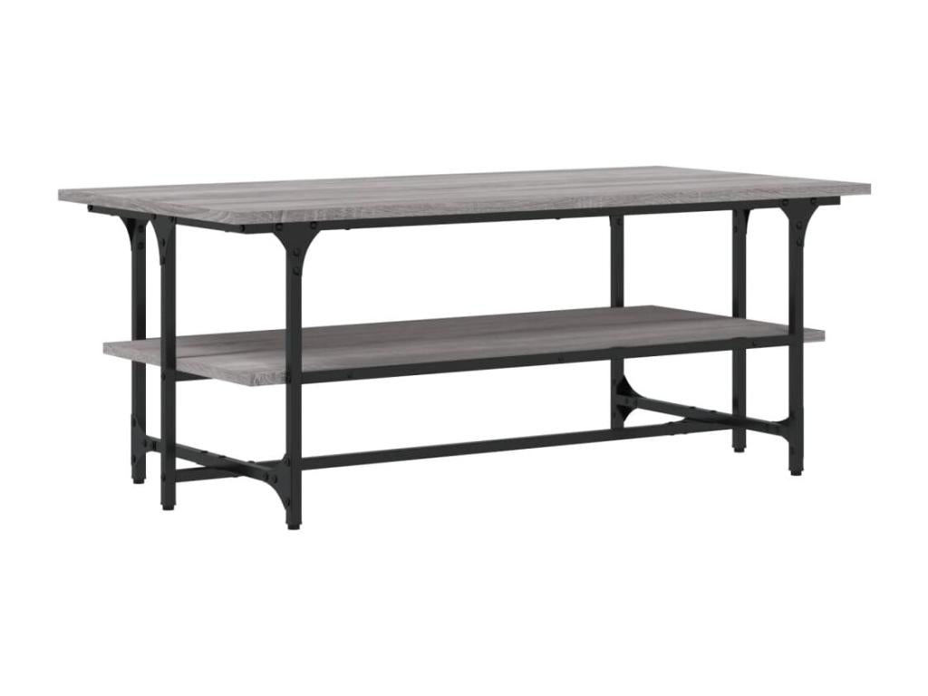 Vertchez coffee table, grey, 100x50x40 cm, engineered wood