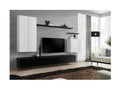 Switch XII 270cm White Wall-Mounted TV Unit