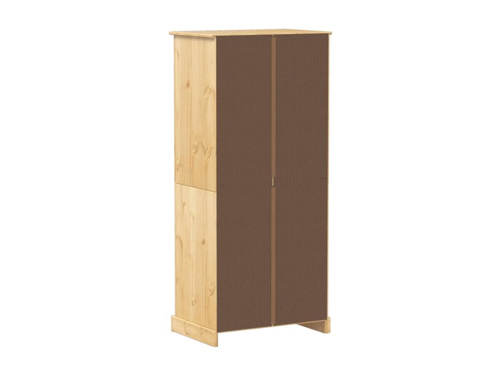 Vertchez wardrobe 76x50x170 solid pine wood