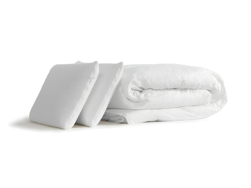 Vertchez mattress pack with 160x200 bed base and 2 memory foam pillows