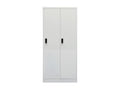 Light Grey Wardrobe 80x50x180 Steel