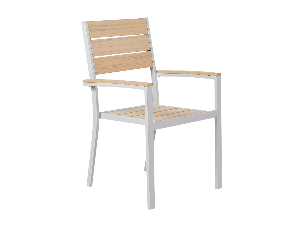 Set of 4 Vertchez Beige Garden Chairs
