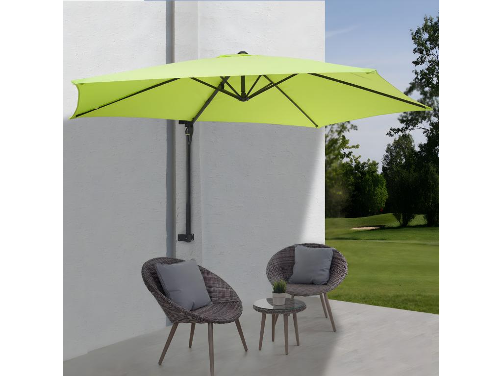 Wall parasol for balcony 300x280x163 cm 04 0005633