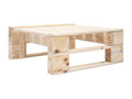 6-piece pallet garden furniture set with cushions. Impregnated pine wood.