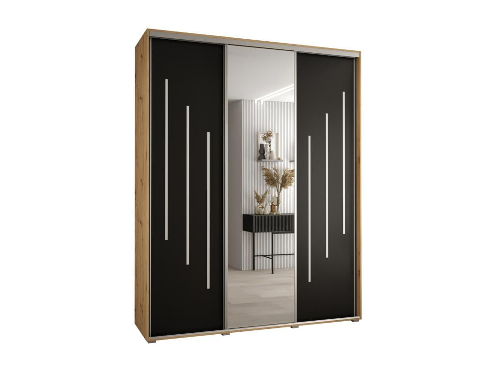 Vertchez 9 Sliding Door Wardrobe 235.2/190/60 3 Doors