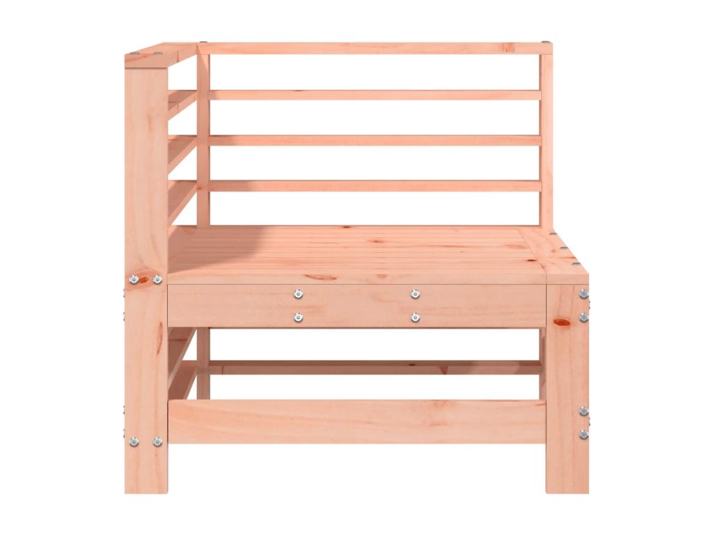 Vertchez Solid Wood Garden Corner Sofa