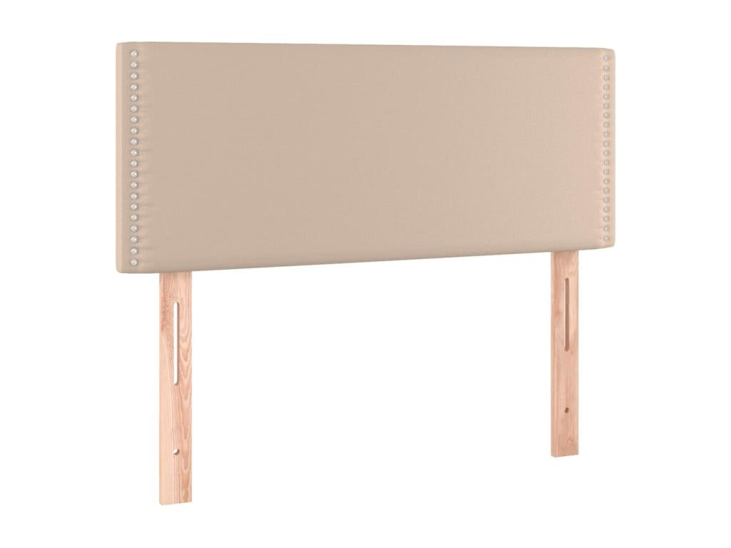 Cappuccino LED Headboard 80x5x78/88 cm Faux Leather