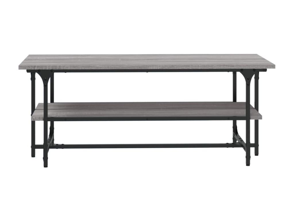 Vertchez coffee table, grey, 100x50x40 cm, engineered wood