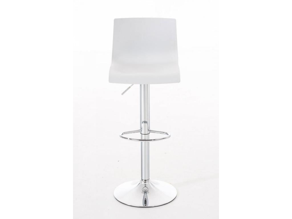 Bar stool - Plastic - White - Vertchez