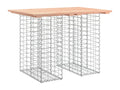 Vertchez Gabion Design Garden Bench 100x70x72 Solid Wood