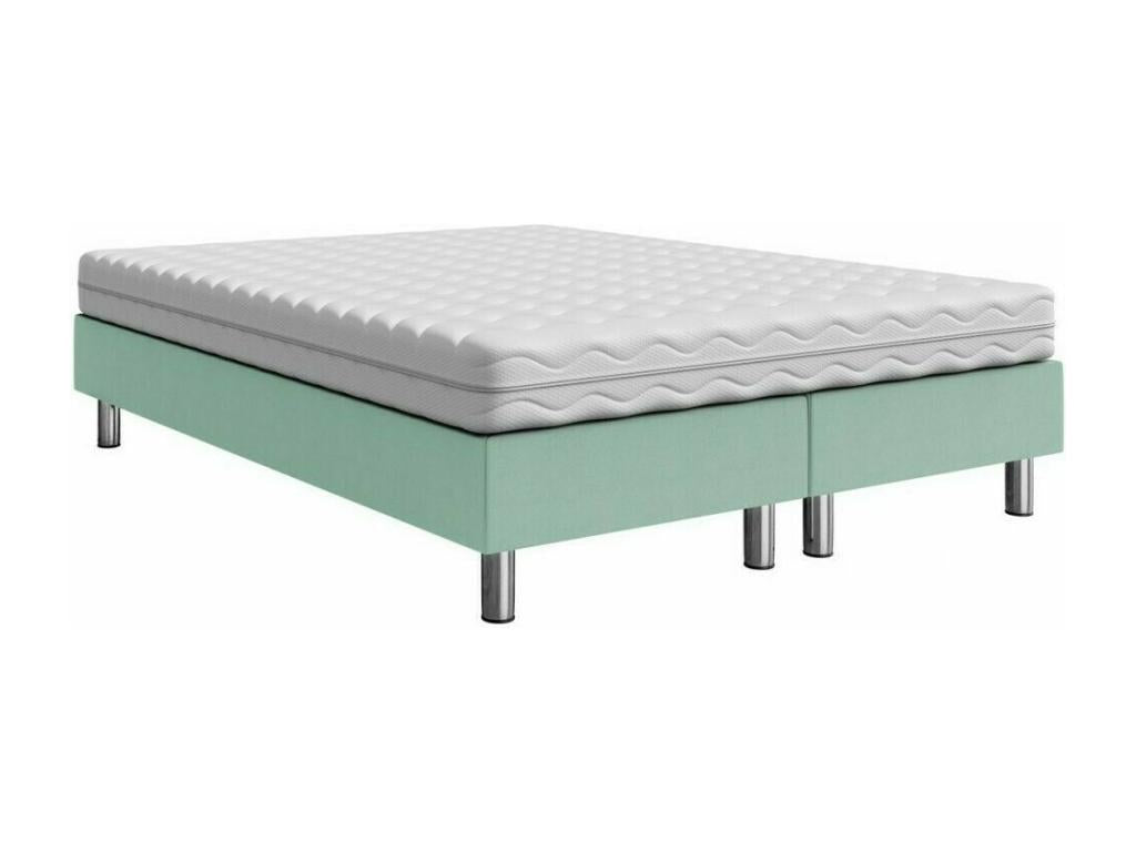 Continental bed Vertchez 101 Double Continental Turquoise 180x200 Tapestry 180x200cm