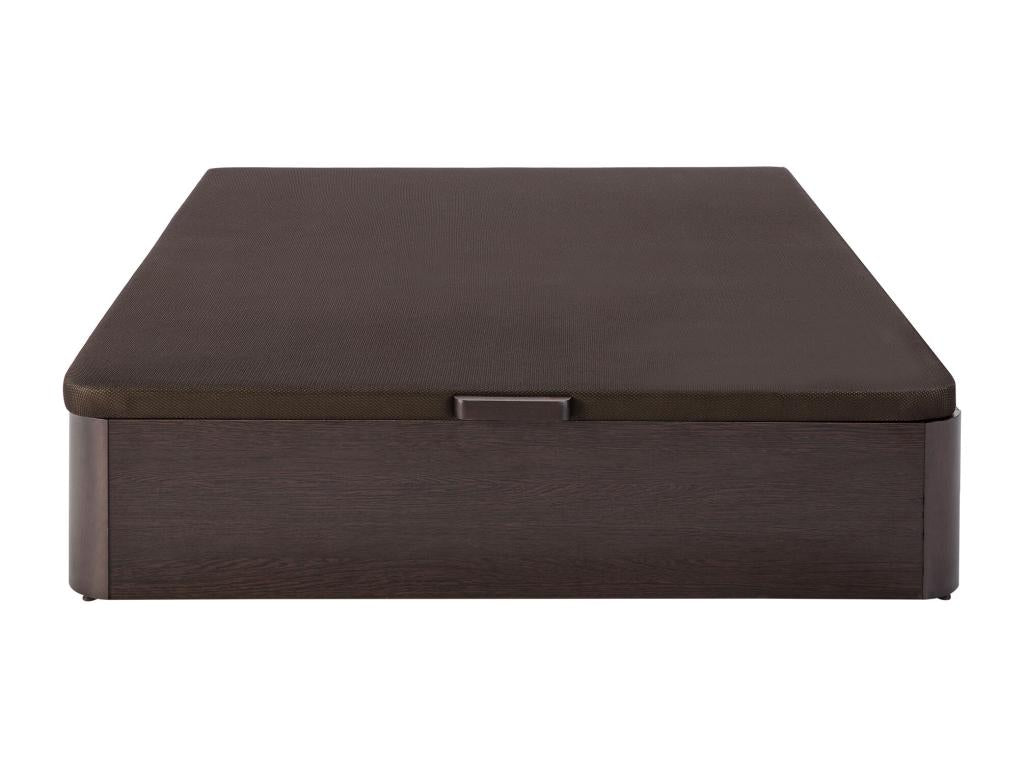 140x190 cm storage bed base - Dark natural - Vertchez